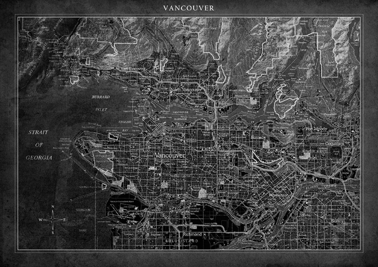 Picture of VANCOUVER MAP