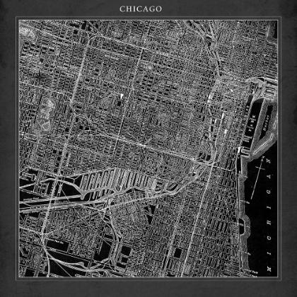 Picture of CHICAGO MAP SQUARE