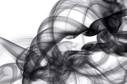 Picture of WHITE SMOKE ABSTRACT