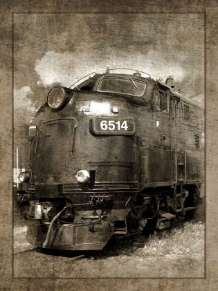 Picture of DIESEL ELECTRIC LOCOMOTIVE