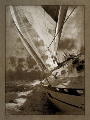 Picture of SAILING IN SEPIA A