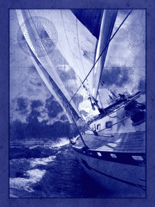 Picture of SAILING IN CYANOTYPE A