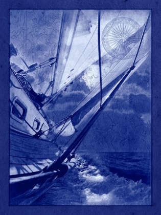 Picture of SAILING IN CYANOTYPE B