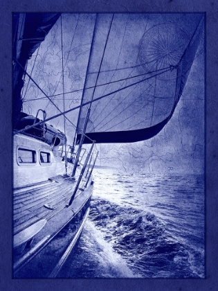 Picture of SAILING IN CYANOTYPE C