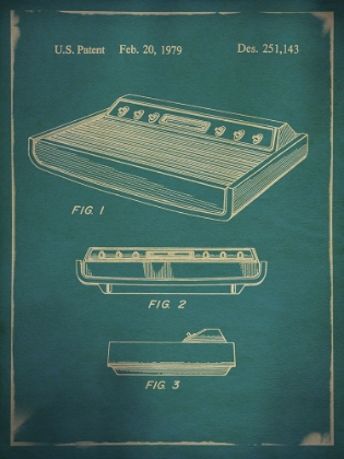 Picture of ATARI PATENT BLUE