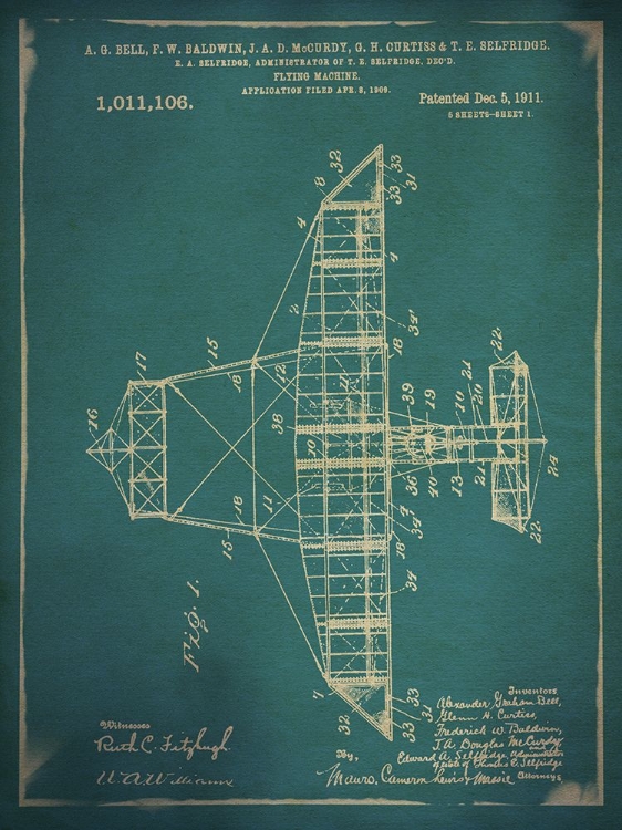 Picture of FLYING MACHINE 1 BLUE