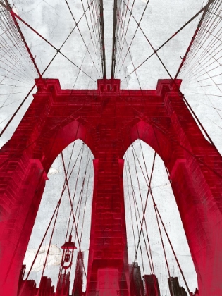 Picture of BROOKLYN BRIDGE RED
