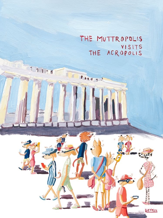 Picture of THE MUTTROPOLIS VISTS THE ACROPOLIS