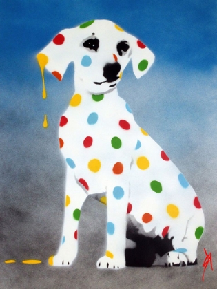Picture of DAMIENS DOTTY SPOTTY DAWG - BLUE