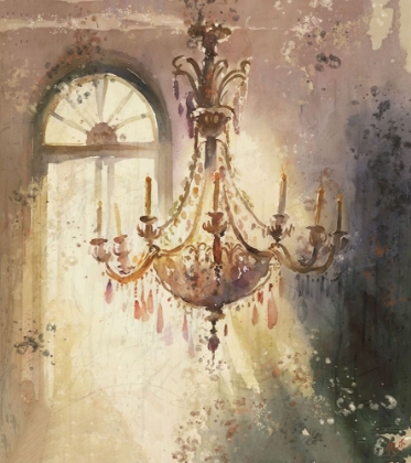 Picture of CHANDELIER WATERCOLOR I