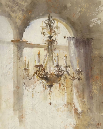 Picture of CHANDELIER WATERCOLOR II