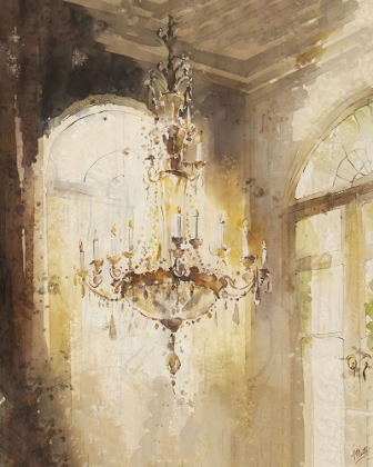 Picture of CHANDELIER WATERCOLOR III