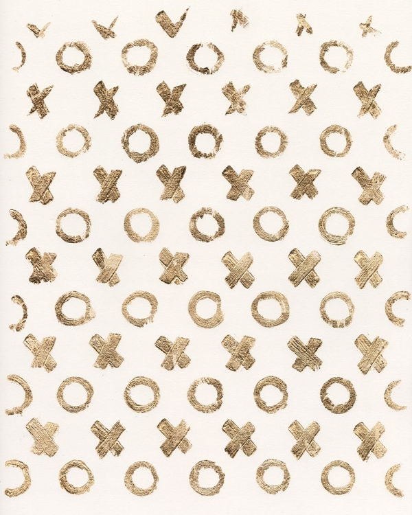 Picture of GILDED KISSES I