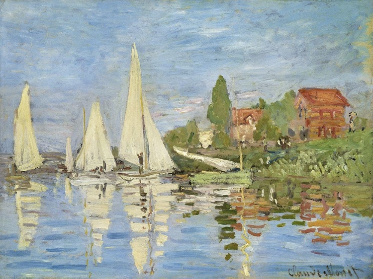 Picture of REGATTAS AT ARGENTEUIL