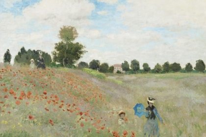 Picture of THE POPPY FIELD NEAR ARGENTEUIL