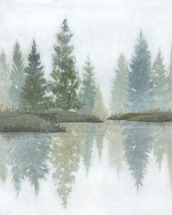 Picture of HAZY WINTER REFLECTIONS I