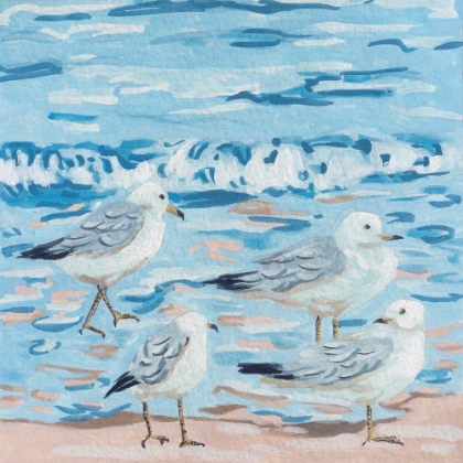 Picture of SEAGULL BIRDS I