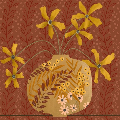 Picture of AUTUMN FLOWER VASE II