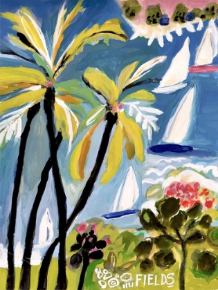 Picture of PALM LANDSCAPE II