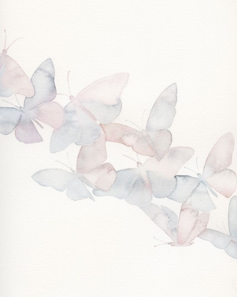 Picture of CRYSTALLINE BUTTERFLIES I