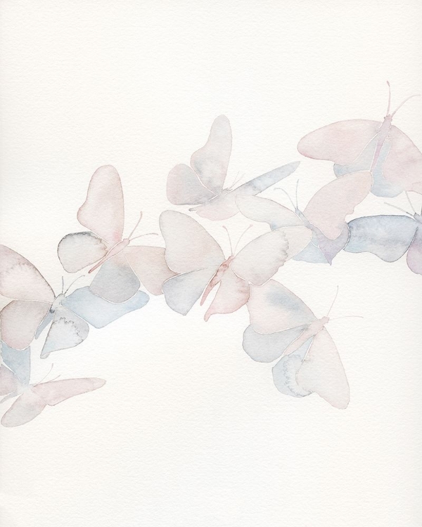 Picture of CRYSTALLINE BUTTERFLIES II