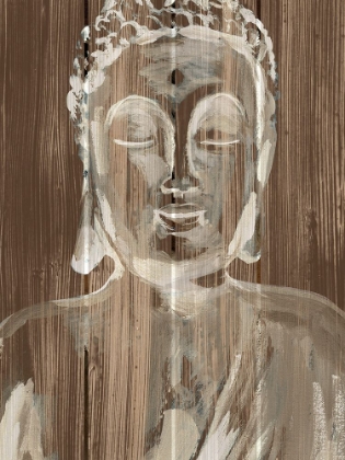 Picture of BUDDHA ON WOOD I