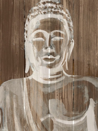 Picture of BUDDHA ON WOOD III