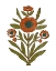Picture of STAMPED BOUQUET II