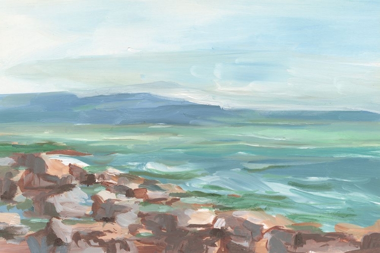 Picture of PASTEL SHORELINE STUDY I