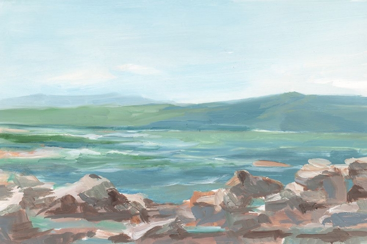 Picture of PASTEL SHORELINE STUDY II