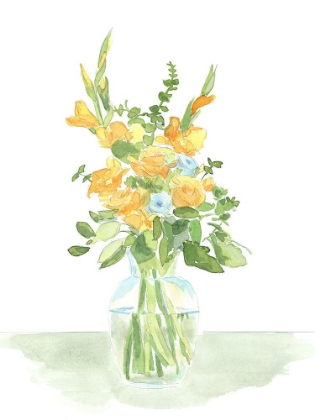 Picture of PASTEL BOUQUET OF FLOWERS II