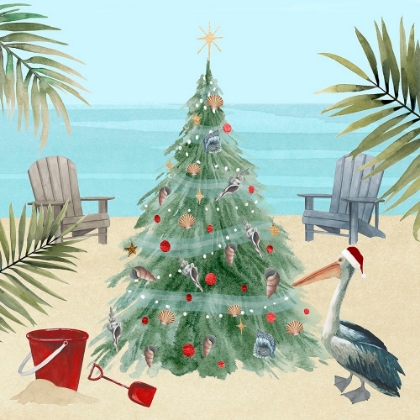 Picture of MERRY COASTAL CHRISTMAS I