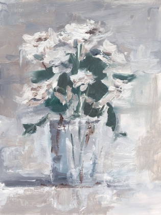 Picture of WHITE IMPASTO ARRANGEMENT II