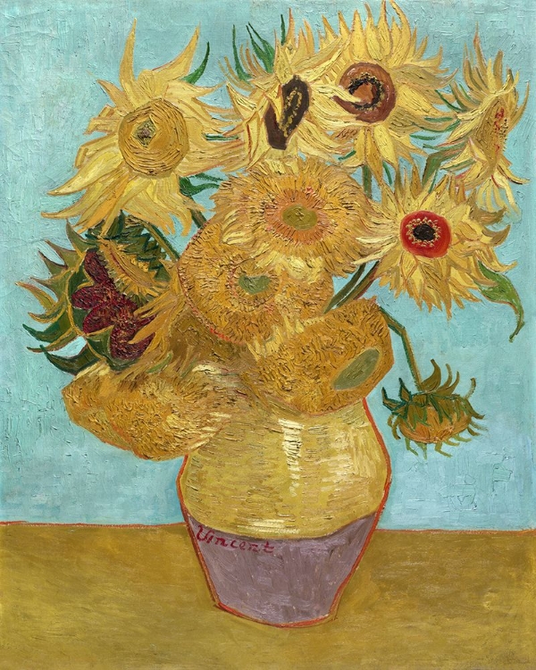 Picture of VAN GOGH SUNFLOWERS I