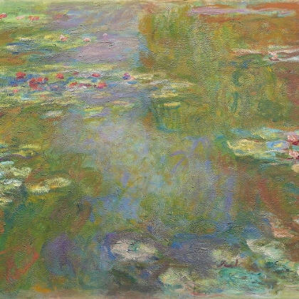 Picture of MONET WATER LILIES IV