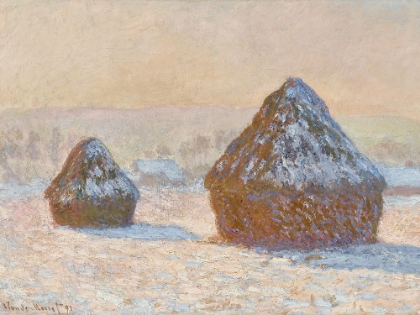 Picture of MONET HAYSTACKS IV