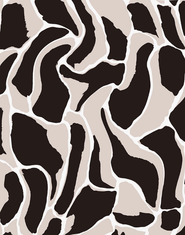 Picture of BEIGE AND BROW ANIMAL PATTERN