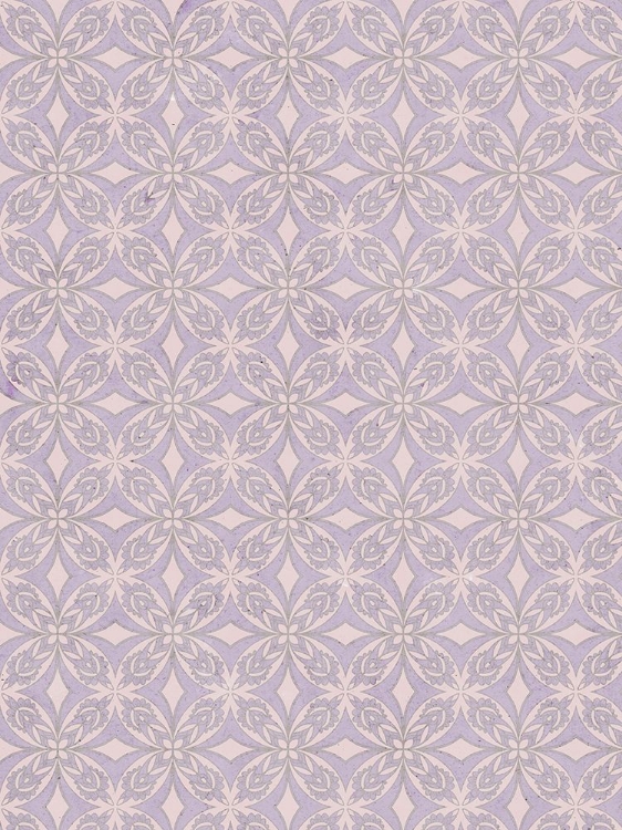 Picture of GEOMETRIC PURPLE TILE PATTERN