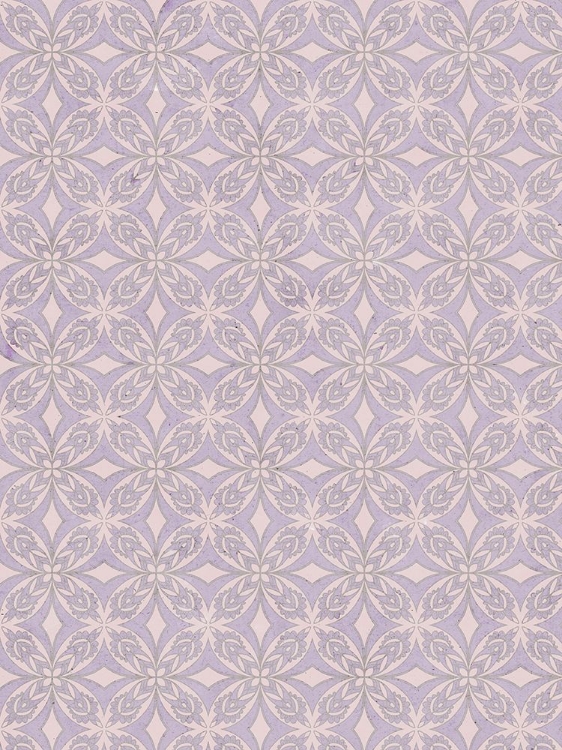 Picture of GEOMETRIC PURPLE TILE PATTERN