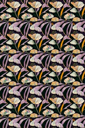 Picture of PURPLE LEAFS PATTERN