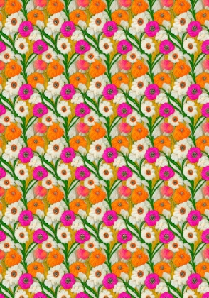Picture of STITCHED FLOWERS PATTERN