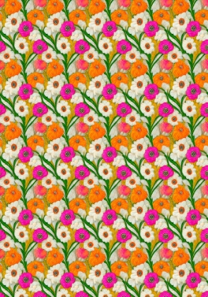 Picture of STITCHED FLOWERS PATTERN