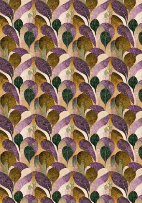 Picture of PURPLE LEAFS PATTERN