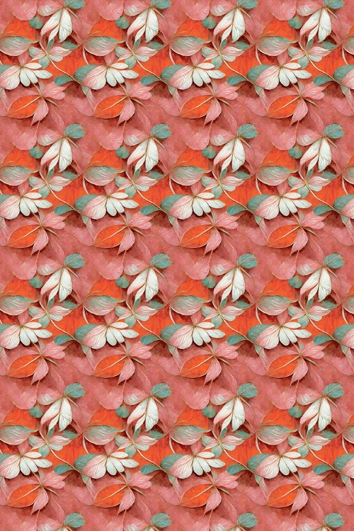 Picture of ORANGE FLORAL PATTERN