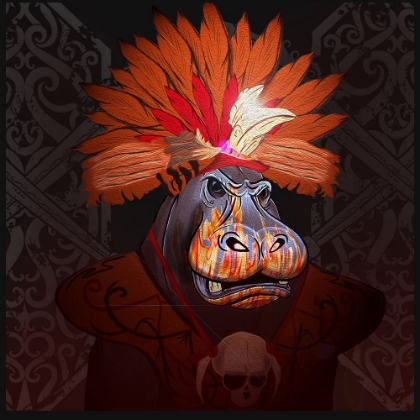 Picture of HIPPO BORNEO ETHNIC