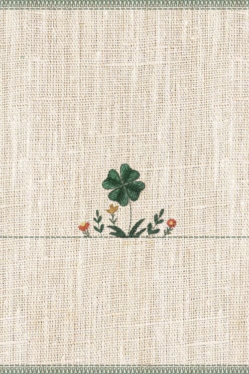 Picture of LUCKY CLOVER EMBROIDERY