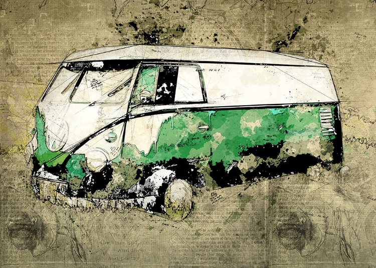 Picture of VOLKSWAGEN VW COMBI GREEN