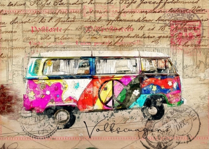 Picture of VW COMBI ART
