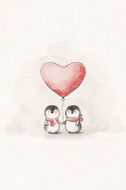 Picture of PENGUIN IN LOVE (1)
