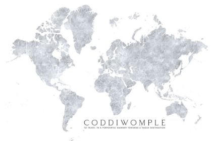Picture of CODDIWOMPLE WORLD MAP